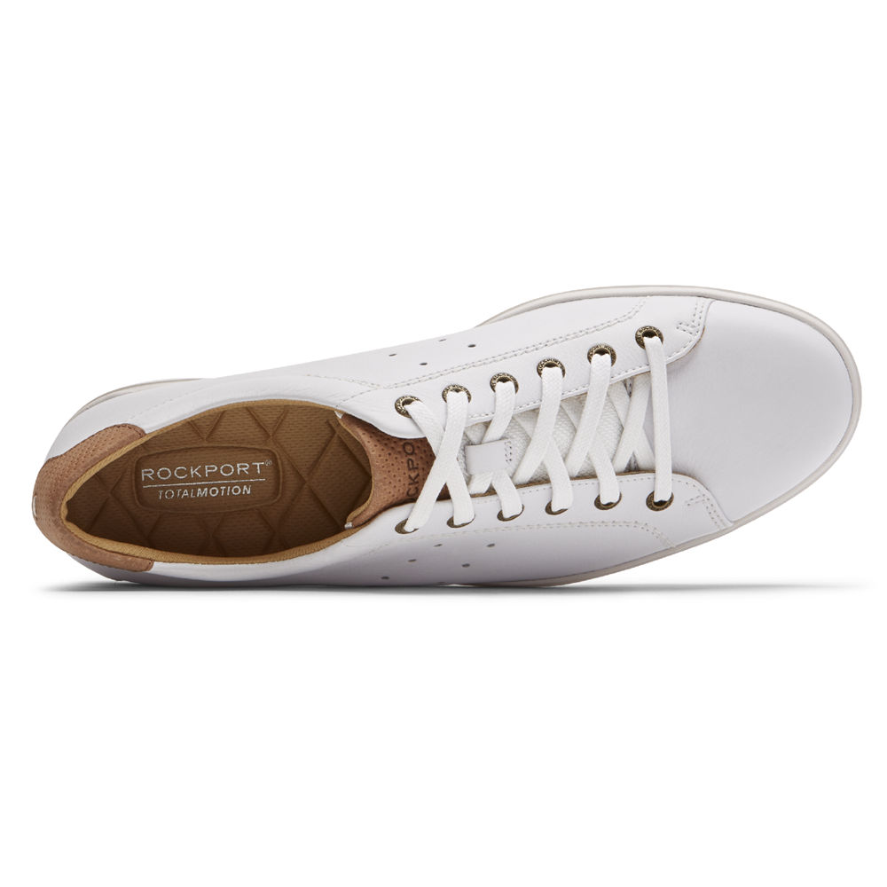 Tenis Rockport Homem Branco - Total Motion Lite Lace-To-Toe - 19682PNGU